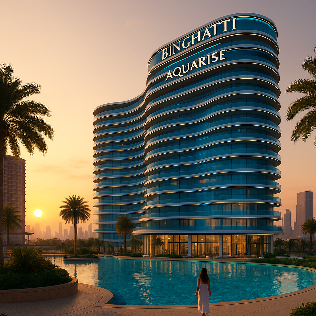 Binghatti Venice Luxury Residences with panoramic views